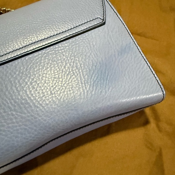 Gucci Emily Leather Shoulder Bag with silver Chain - Picture 6 of 12